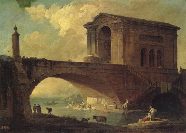 Landscape with Stone Bridge